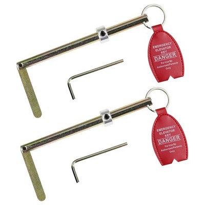 2Pack Emergency Elevator Door Key Universal Elevator Drop Key for DOver KONE ...
