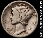 1935-S Mercury Dime- Silver Semi Key Better Date No Reserve #i2397