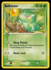 Bulbasaur 54/112 Common FireRed & LeafGreen Pokemon Lightly Played on eBay