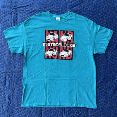 Rare Miata Palooza Vintage Tee Vintage Apparel Tshirt MX5 NA NB Roadster.net Jdm