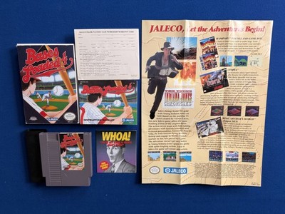 Bases Loaded 4 NES Nintendo 100% CIB Complete Box Manual Poster Inserts RARE