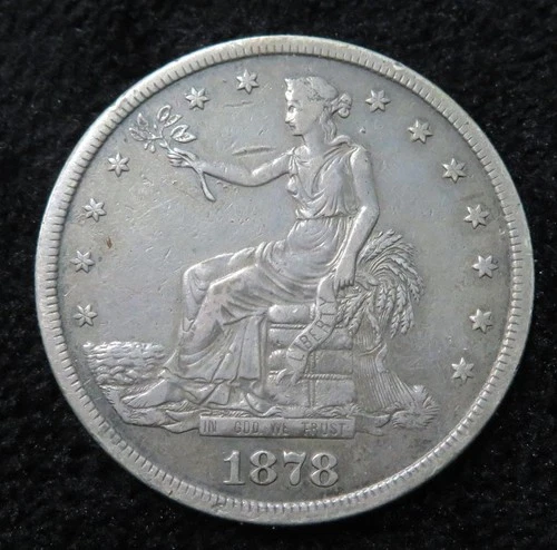 1878-S Trade Dollar * Better Grade * Neat Old Coin * 5640