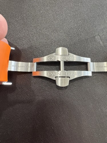 OEM PANERAI OEM 22MM FOLDING / DEPLOYMENT Clasp for 44mm Watch + Oem Strap - Bild 3 von 4