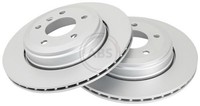 2X Bremsscheibe Beschichtet A.B.S. 17533 FüR E61 E64 E63 BMW E60 5Er Touring 6Er