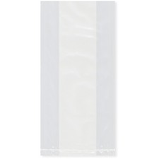 Plymor 4" x 2" x 8", 1 Mil Gusseted Plastic Bags