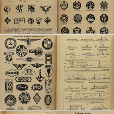 GERMAN Encyclopedic WW2 book 1941 w/1100 summaries 448 pictures Wehrmacht marks - Image 1 of 2