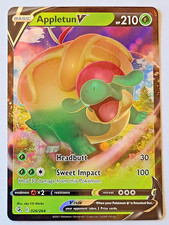 appletun v pokemon card value Pokemon Card Appletun V Ultra Rare (026/264) - SWSH Fusion Strike ~NM~MINT