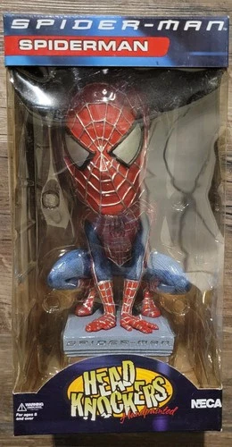 2002 NEW & SEALED Spider-Man the Movie Head Knockers Statue, NECA, MT-NM