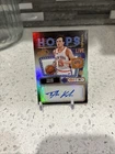 Topps NBA Hoops 2026 Tyler Kolek New York Knicks Hoops Signs Auto HS-TK