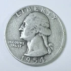 1954 P Washington Quarter