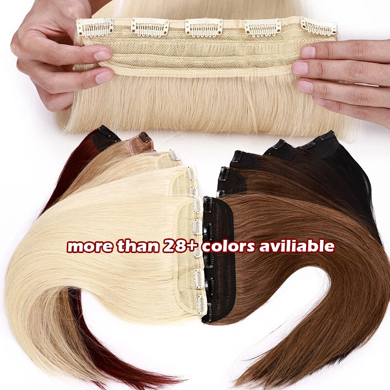CLEARANCE Thick Remy One Piece Clip In 100% Human Hair Extensions 3/4 Full Head - Image 3 of 4
