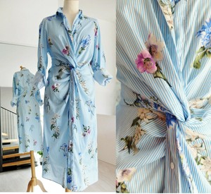 zara floral shirt dress