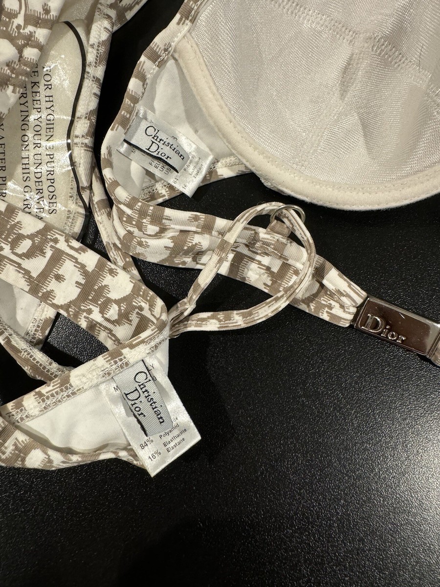 Brand New Vintage Christian Dior By Galliano Swimsuit Bikini