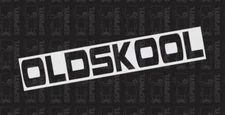 OLDSKOOL Import Domestic Car Vinyl Decal Sticker