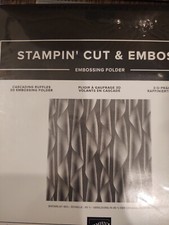 Stampin Up - Cascading Ruffles 3D Embossing Folder - new