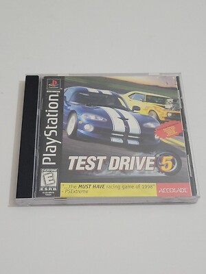 Test Drive 5 (Sony PlayStation 1, 1998) - PS1  Complete 