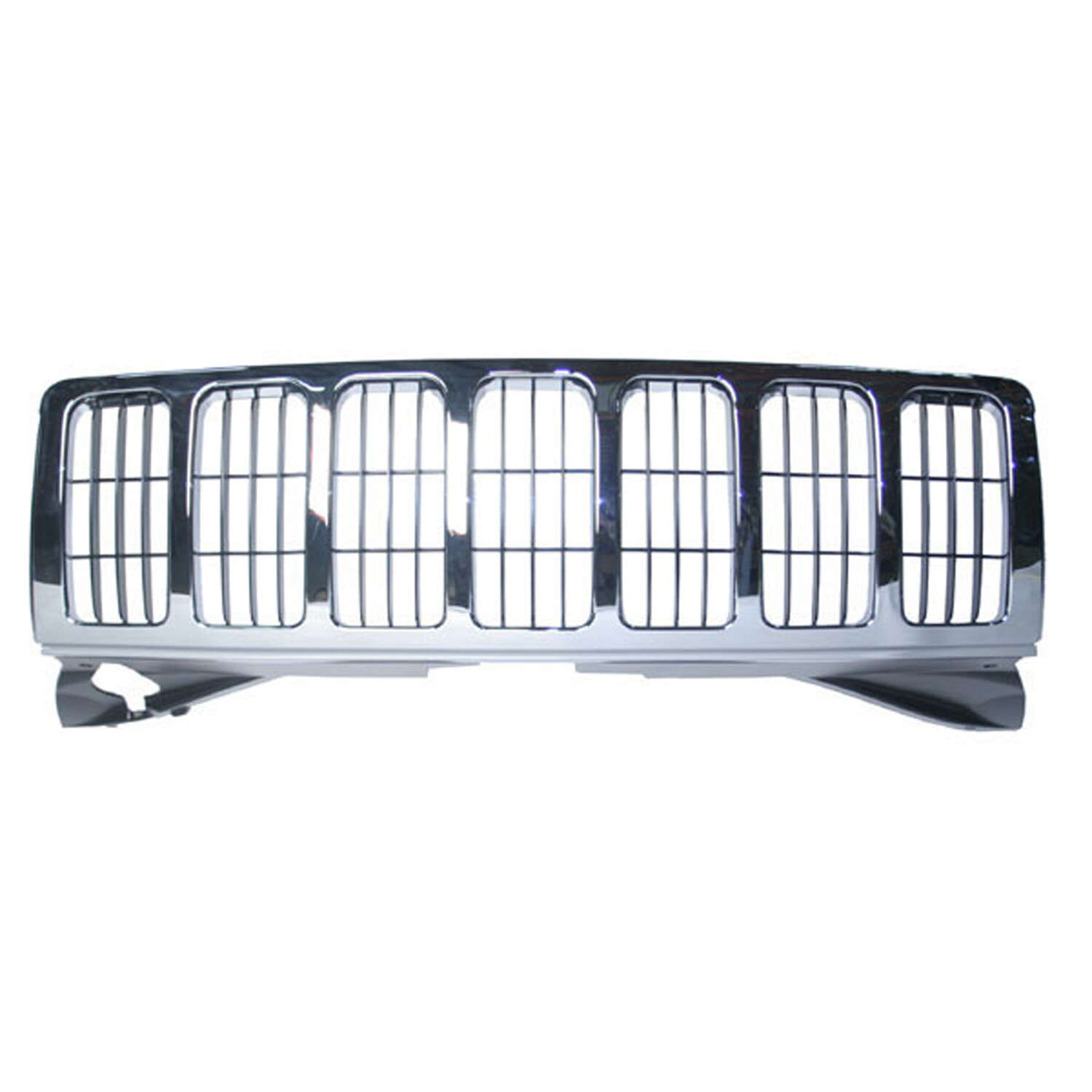 Replacement Chrome Grille for 2005 2006 2007 Jeep Grand Cherokee