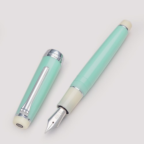 WANCHER Jade / Jade Fountain Pen 21K Nib EF/F/MF/M/B - Picture 7 of 10