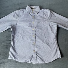 Abercrombie Fitch Men s Long Sleeve Button Up Check Collar Shirt Large