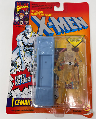 Marvel Entertainment X Men Iceman With Super Ice Slide Action Figure