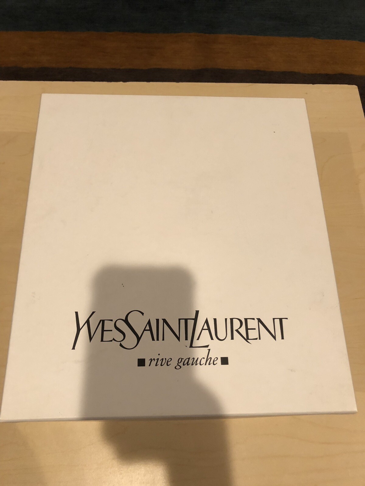 Scarpe donna YSL YVES SAINT LAURENT Rive Gauche tacco nero plateau 36 5