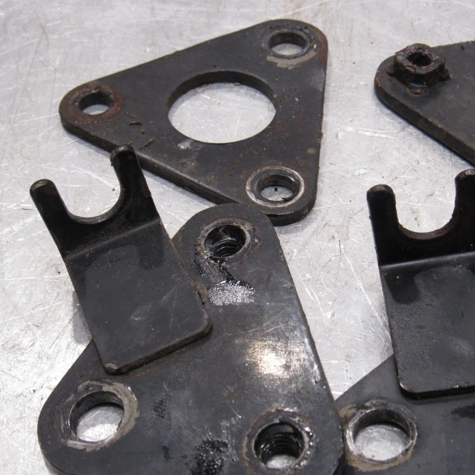 Kawasaki KZ650 KZ 650 C2 1977-83 personalizado motor delantero montaje soporte suspensión Foto 3 de 4