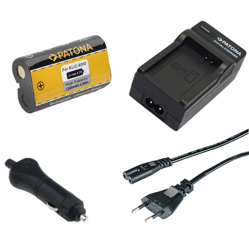 vhbw batteria compatibile con Kodak EasyShare Z712 IS, Z812 IS, Z8612 IS, ZX1 HD Camcorder fotocamera digitale DSLR (1520mAh, 3,6V, Li-Ion