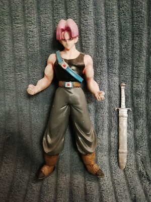 Lot De 5 Figurines/maquettes Dragon Ball Z - Soft Vinyl - Marque E2046 - Occasion