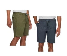 NEW! MEN'S BUFFALO BY DAVID BITTON HENRY PULL ON DRAWSTRING SHORT! VARIETY!