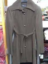 New Florence Ladies Wool Blend Coat-brown