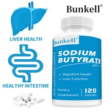 Sodium Butyrate - Digestive Gut Health - Liver Function - Non-GMO