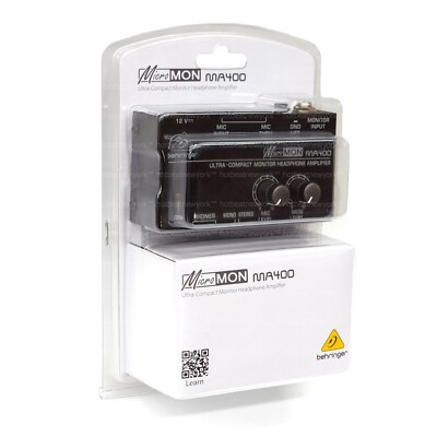 Behringer MicroMON MA400 Ultra-Compact Monitor Headphone Amplifier
