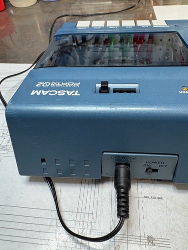 Tascam Porta 02 Analog 4 Track Cassette Recorder - Bild 9 von 13
