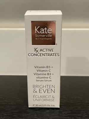 NEW SEAL--Kate Somerville ACTIVE CONCENTRATES Brighten & Even Serum (1oz)