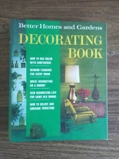Vintage Better Homes And Gardens Decorating Book Binder Mid Century Modern 1968