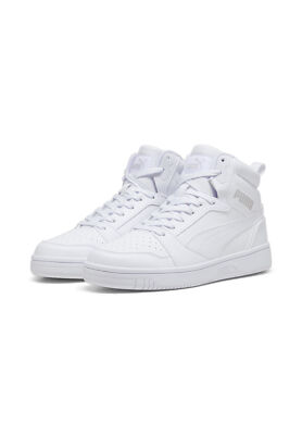 Puma Rebound v6 Hoher Sneaker Stiefel Boots Herren Sneaker 392326 15 weiss 