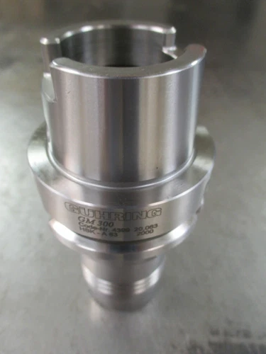 USED Guhring HSK63A Hydraulic 20mm End Mill Chuck with 3-5/8" Gage Length