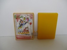 GIOCO FLIPPER PINBALL TASCABILE PLASTICA GIALLA ANNI '80