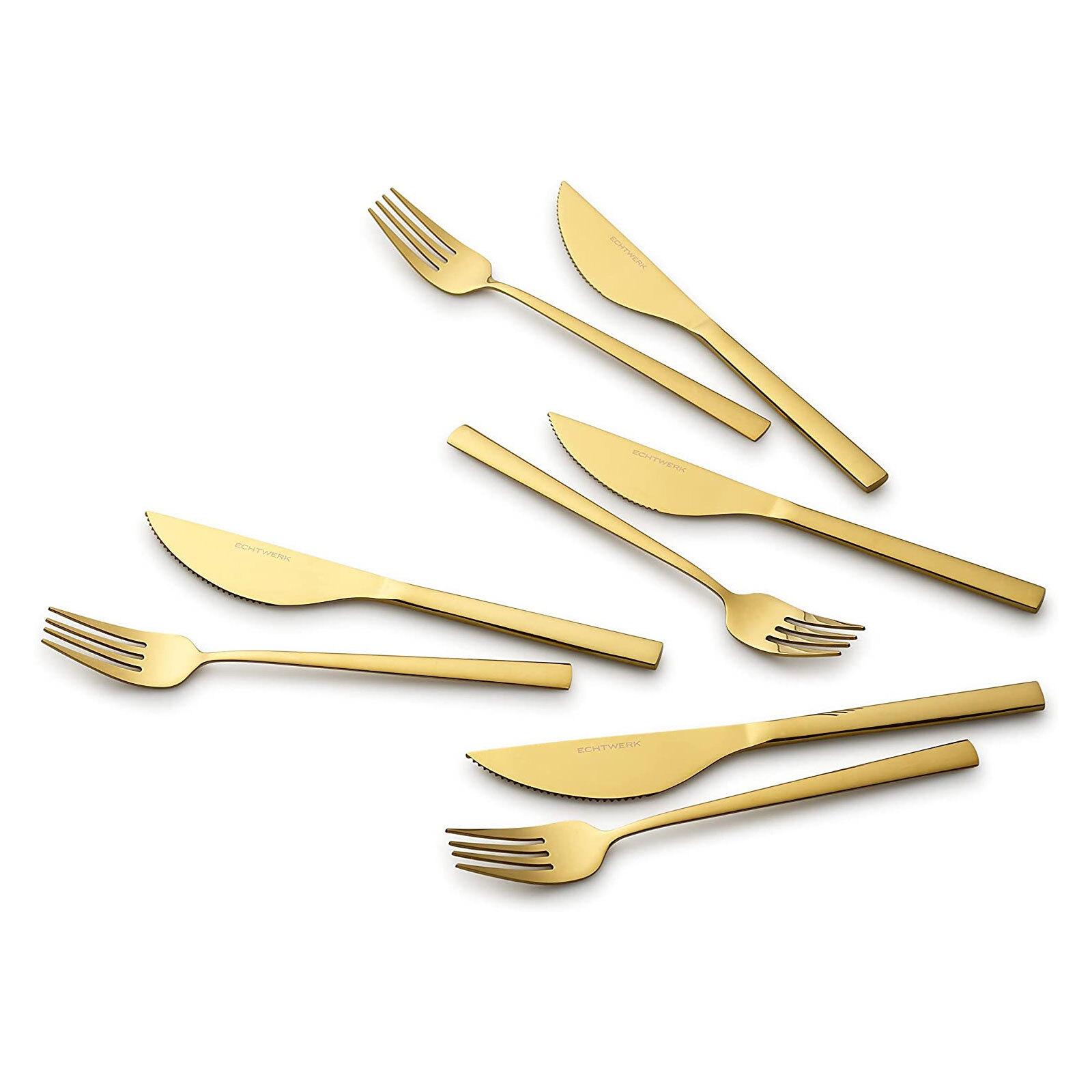 Пиццерия Echtwerk-Набор для приготовления пиццы стейк-бистро Essbesteck 8-tlg Для 4 человек 3390₽