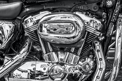 Harley Davidson motorcycle find Aut office art wall art abstract chromium 