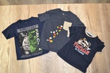 Kids Shirts Bundle - Star Wars, Fireman, Mickey - Youth Sizes XS 4-5
