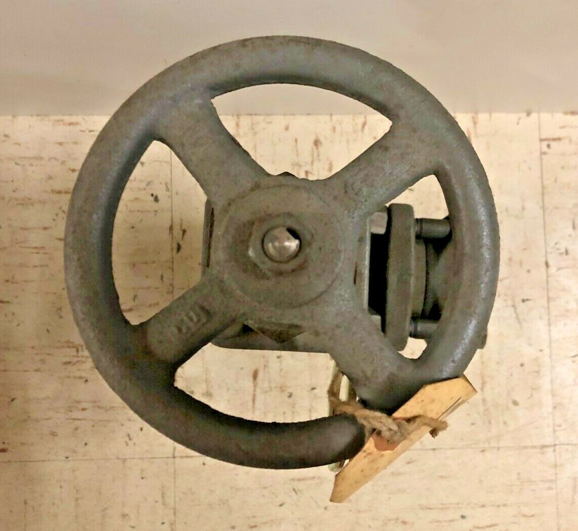 Wolf Linde 11/4" 5798 Angle Globe Ammonia Valve 4 Bolt SW Flange