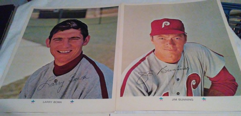 1971 Arco Phillies 8”x10” facsimile autographed color photos/13 cards/Pre owned