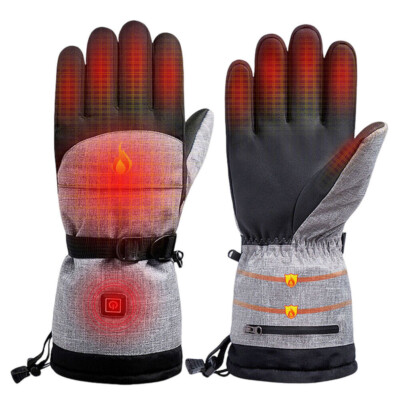Electric Heated USB Gloves 4000mAh Rechargeable Battery UK
