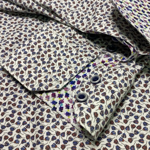 Robert Graham Shirt Mens 2XL Floral Paisely All Over Print plant Top - Picture 11 of 11