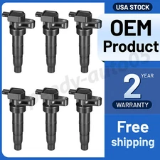 6X Ignition Coil Pack for Hyundai Kia Sedona Sorento 3.8L 3.5L 2006-2015 UF546