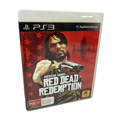 PS3 Red Dead Redemption complete Inc Map & Manual Sony PlayStation 3 PAL4 Tested