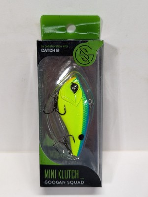 Googan Squad - Mini Klutch Crankbait - Chartreuse Blue Back 10-01-GGS-10003C