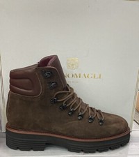 Bruno Magli Man Size Eu 42 Amphibious Brown Suede Sole 30,5 CM BM051