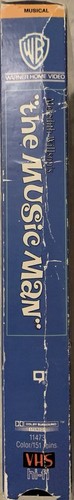 Meredith Willsons The Music Man VHS Video Tape 1961 Warner Home Video ACCEPTABLE - Picture 2 of 24